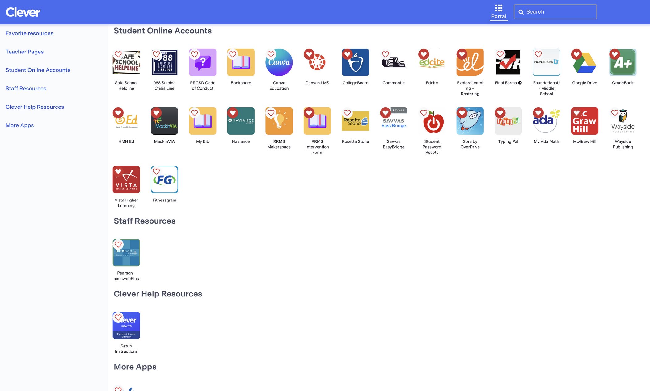 Idle screen